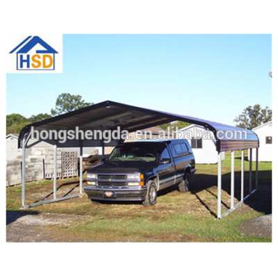 modern prefab flat pack metal carport for sale