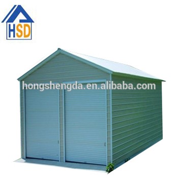 Can park two car color steel plate steel garage