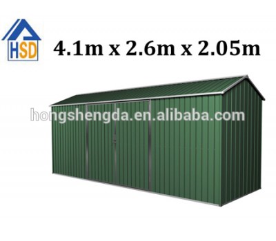 Excellent quality and cheap workmanship steel structure garden tool room